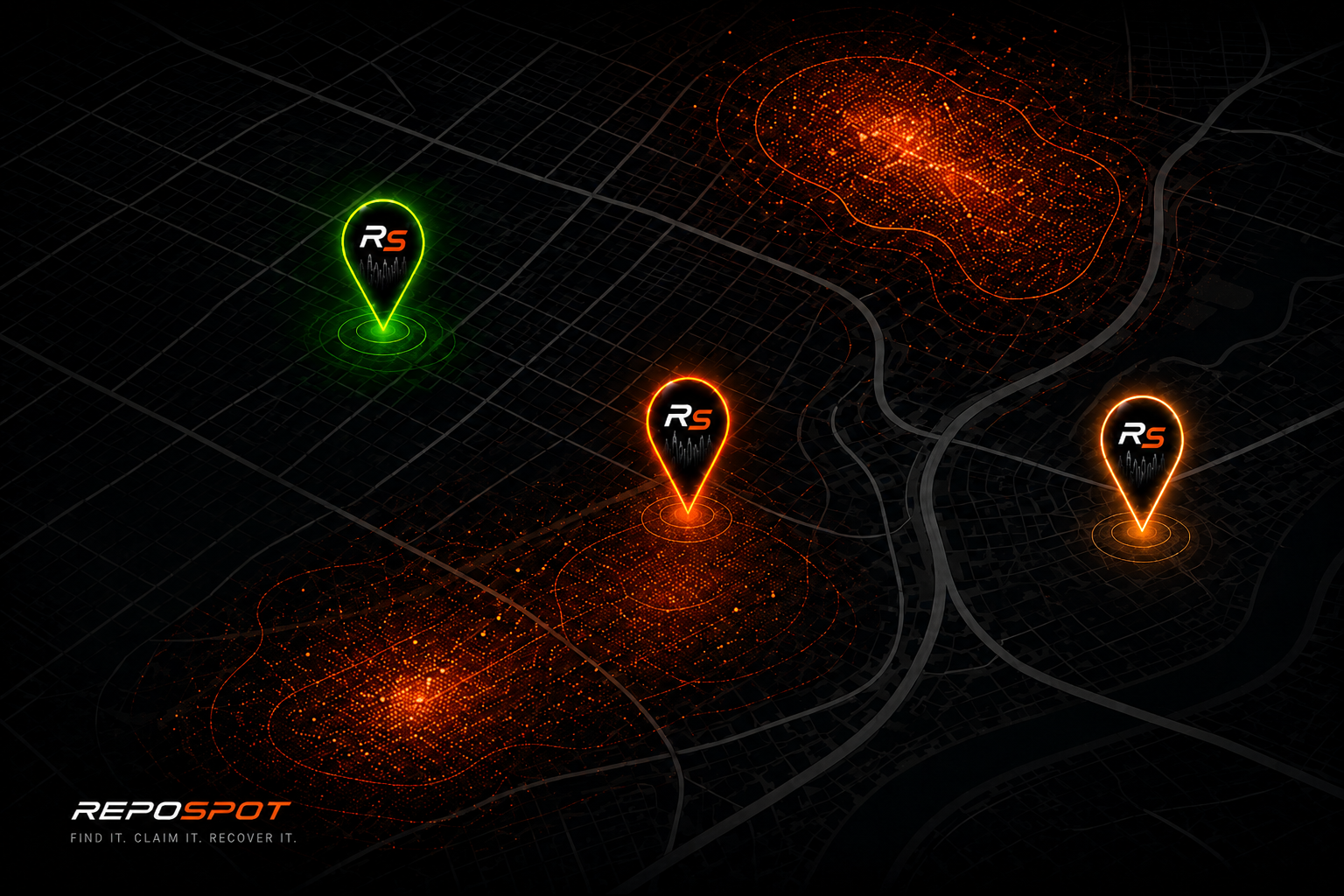 RepoSpot dashboard map